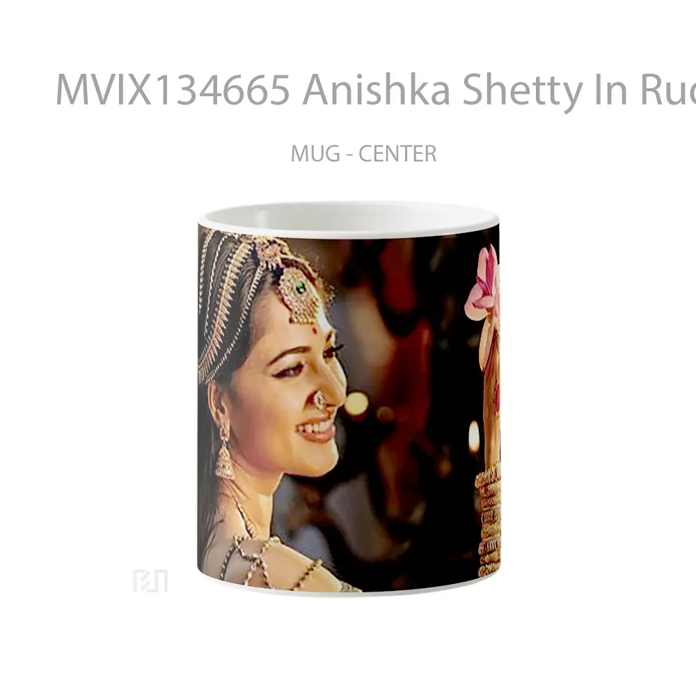 Mug Anishka Shetty In Rudramadevi Gelas Keramik Unik