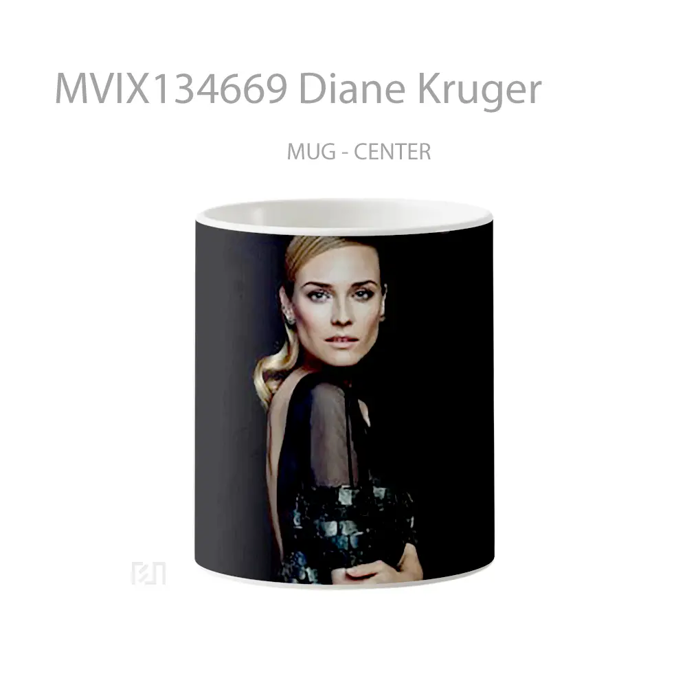 Mug Diane Kruger Gelas Keramik Unik