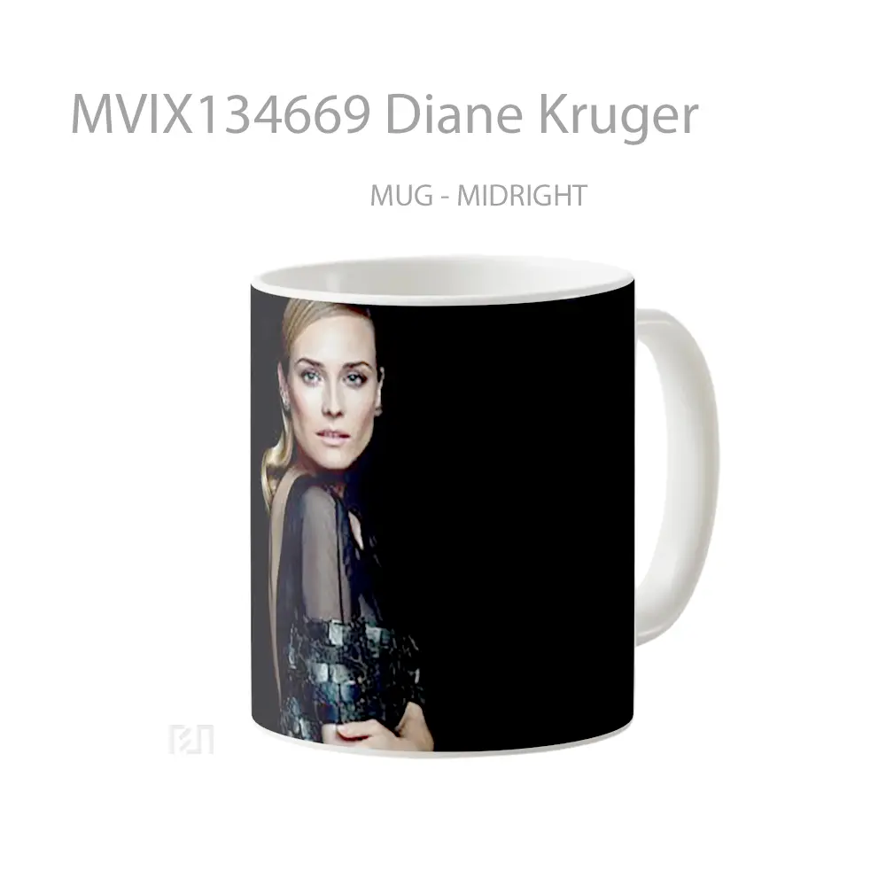 Mug Diane Kruger Gelas Keramik Unik - All-side / Desain