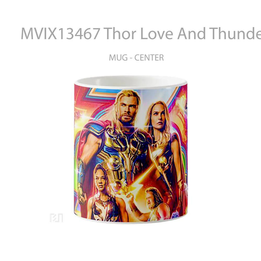 Mug Thor Love And Thunder Movie V2 Gelas Superhero