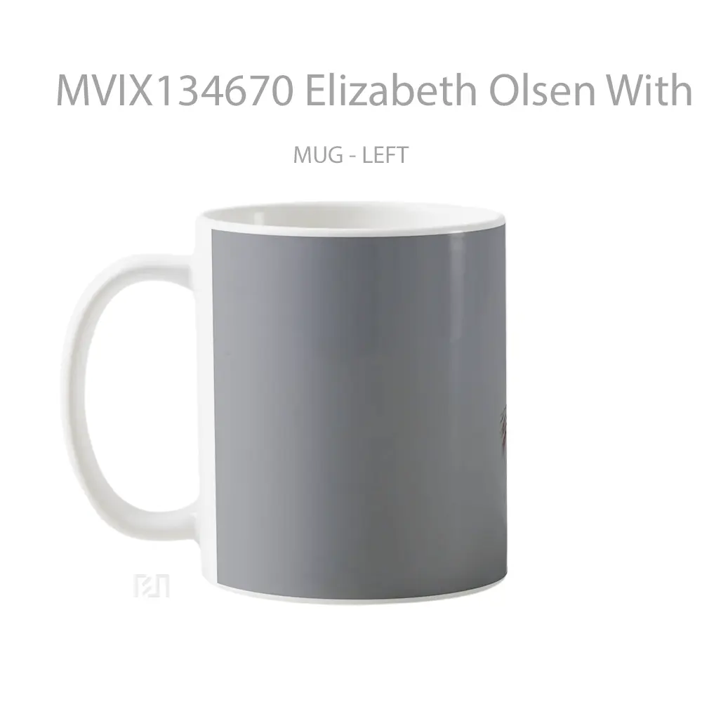 Mug Elizabeth Olsen With Long Hair Gelas Keramik Unik - All-side / Desain
