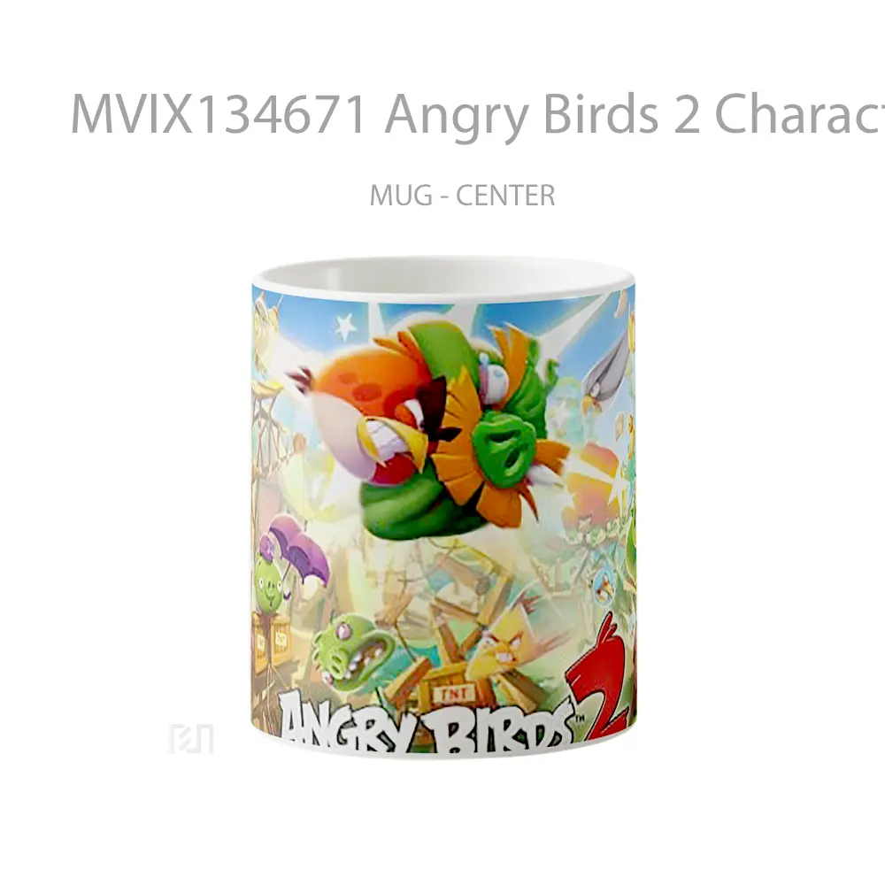 Mug Angry Birds 2 Characters Gelas Hewan Lucu