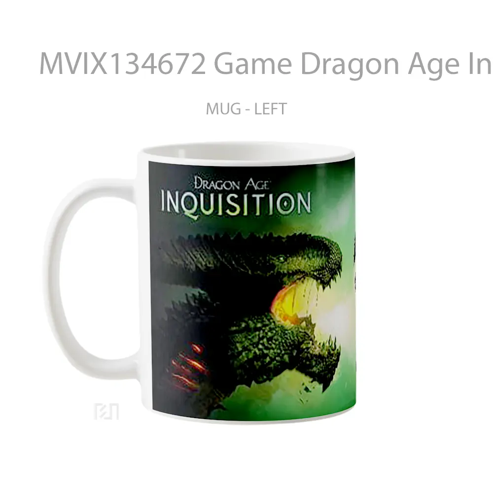 Mug Game Dragon Age Inquisition Cangkir Gamer - All-side / Desain