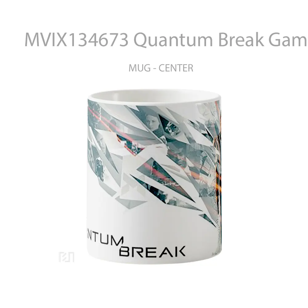 Mug Quantum Break Game Cangkir Gamer