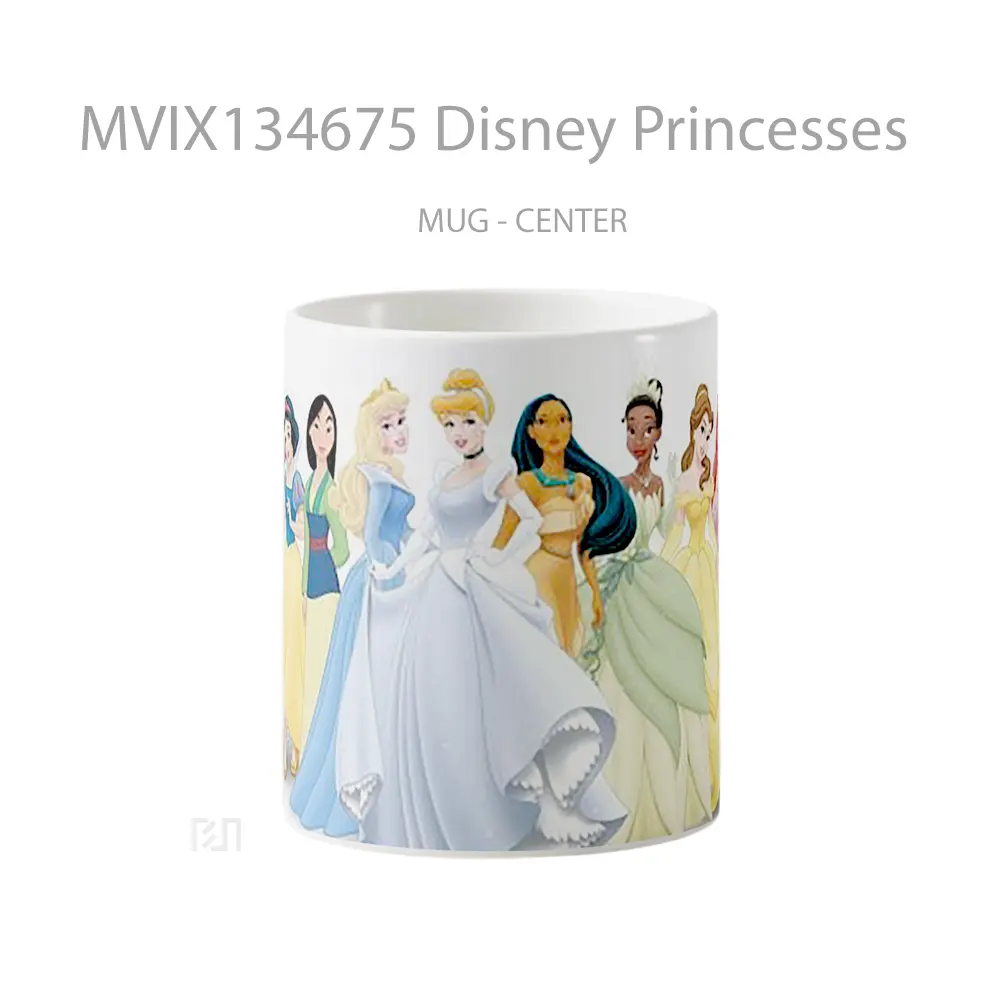 Mug Disney Princesses Gelas Kartun