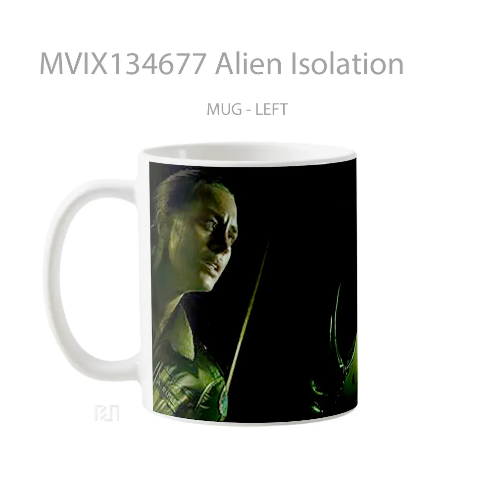 Mug Alien Isolation Gelas Keramik Unik - All-side / Desain
