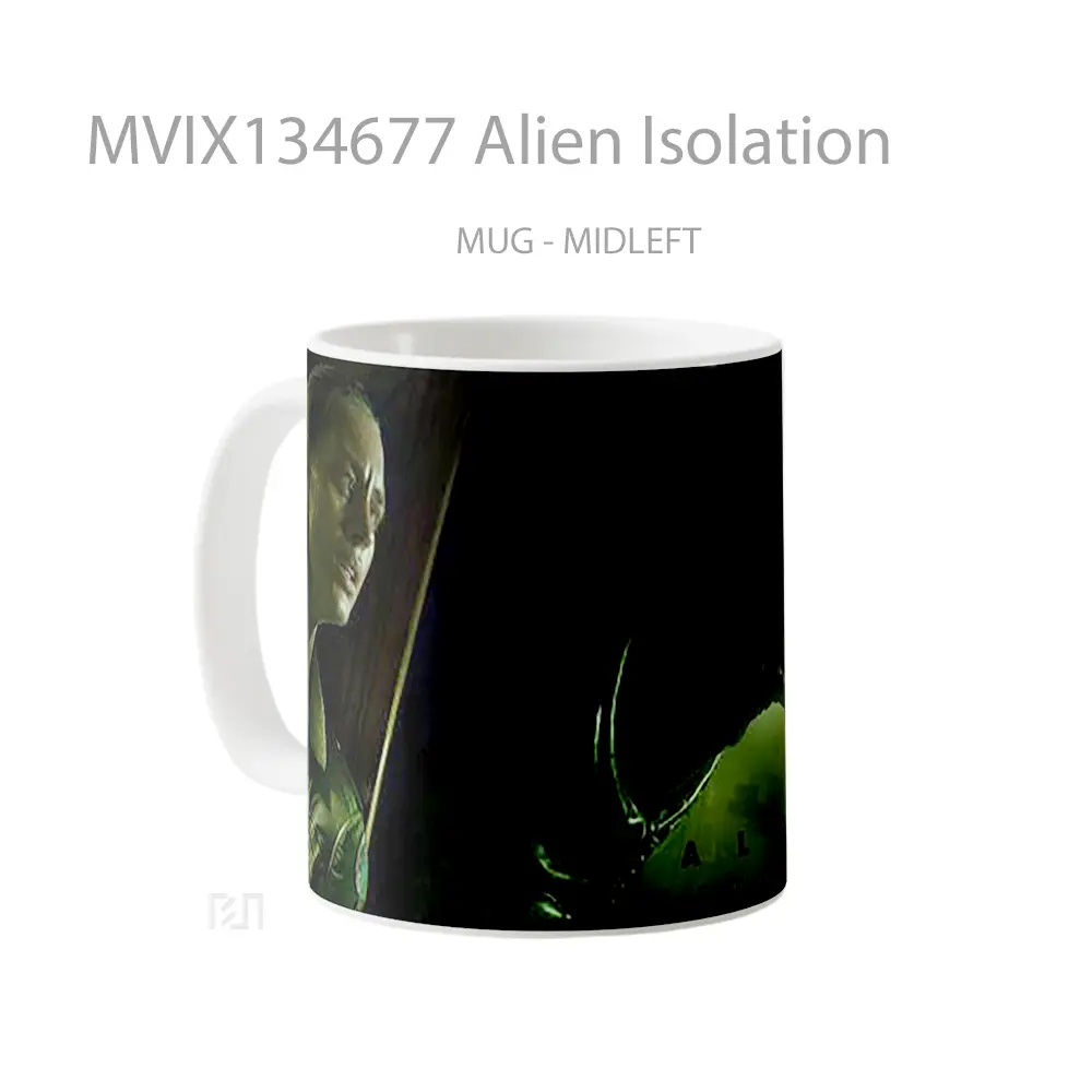 Mug Alien Isolation Gelas Keramik Unik - All-side / Desain