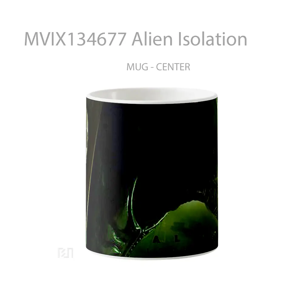Mug Alien Isolation Gelas Keramik Unik