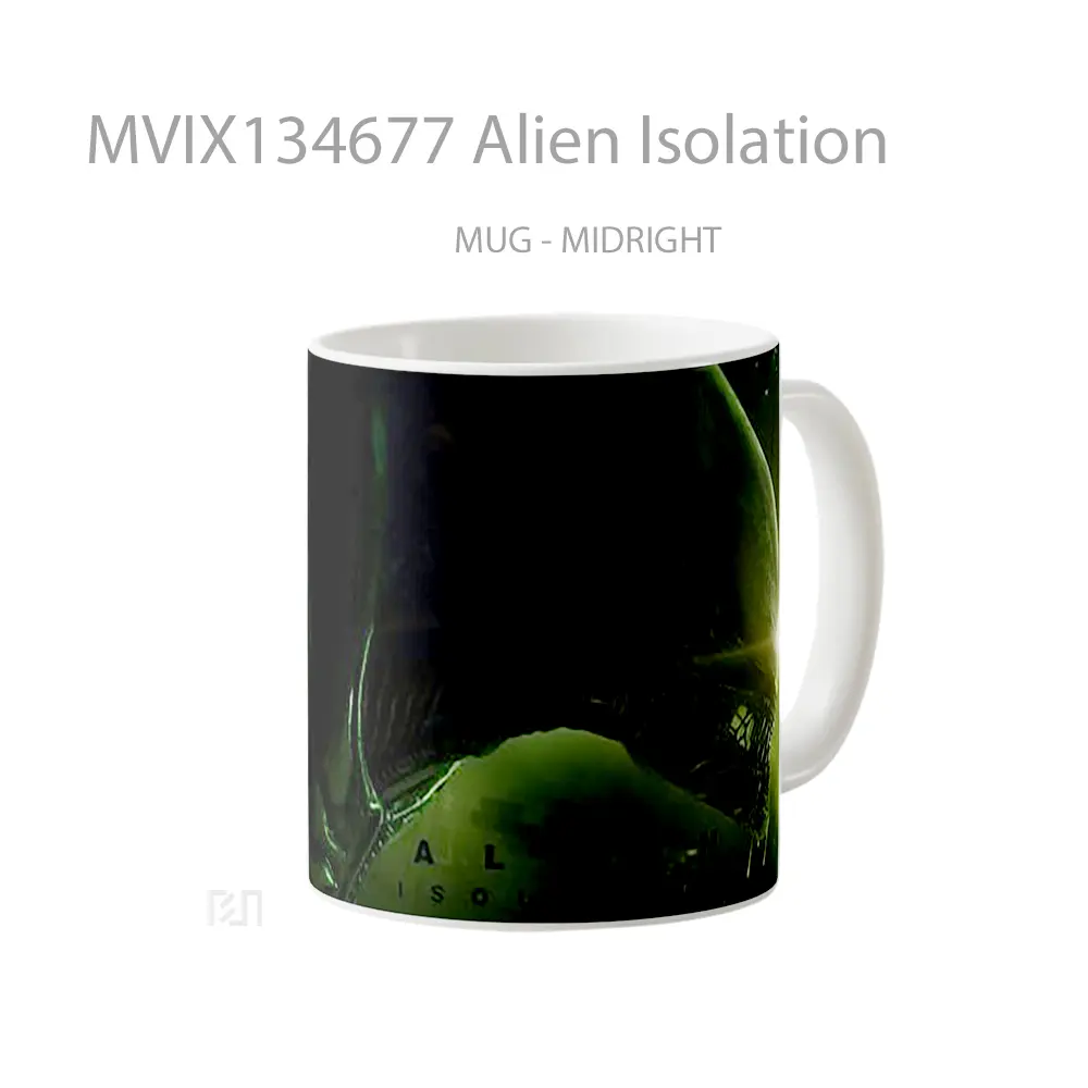 Mug Alien Isolation Gelas Keramik Unik - All-side / Desain
