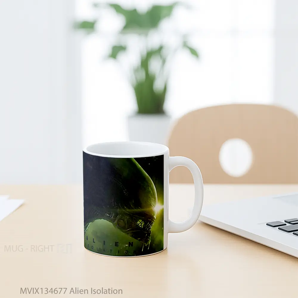 Mug Alien Isolation Gelas Keramik Unik - All-side / Desain