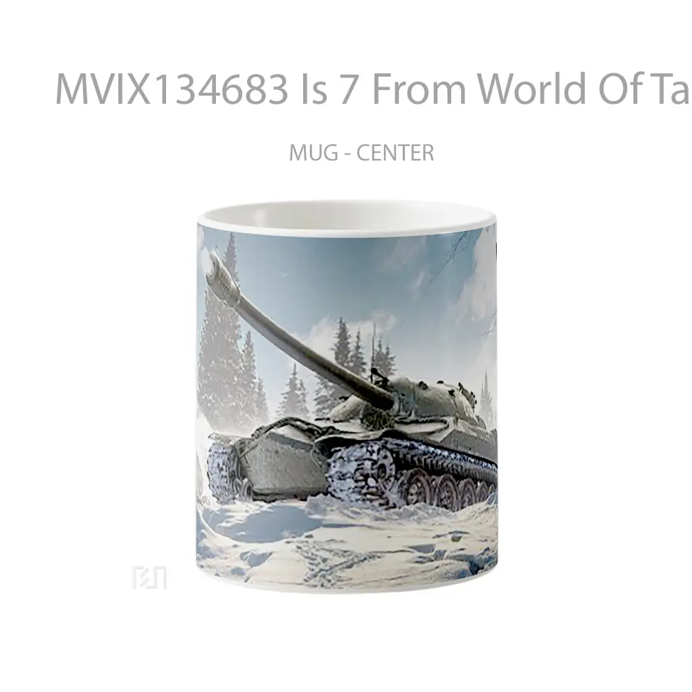 Mug Is 7 From World Of Tanks Gelas Keramik Unik