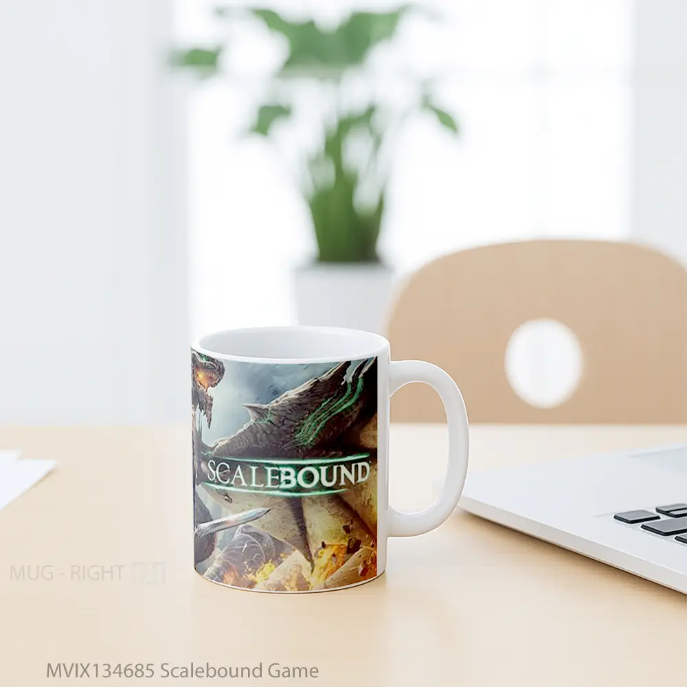 Mug Scalebound Game Cangkir Gamer - All-side / Desain