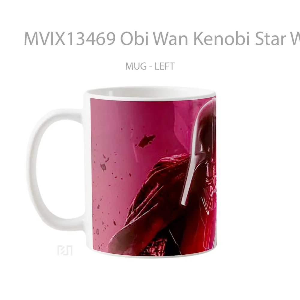 Mug Obi Wan Kenobi Star Wars Series Gelas Star Wars - All-side / Desain