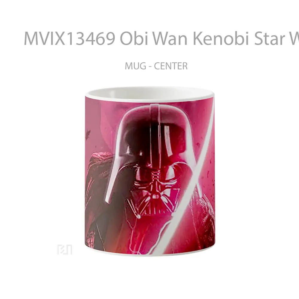 Mug Obi Wan Kenobi Star Wars Series Gelas Star Wars