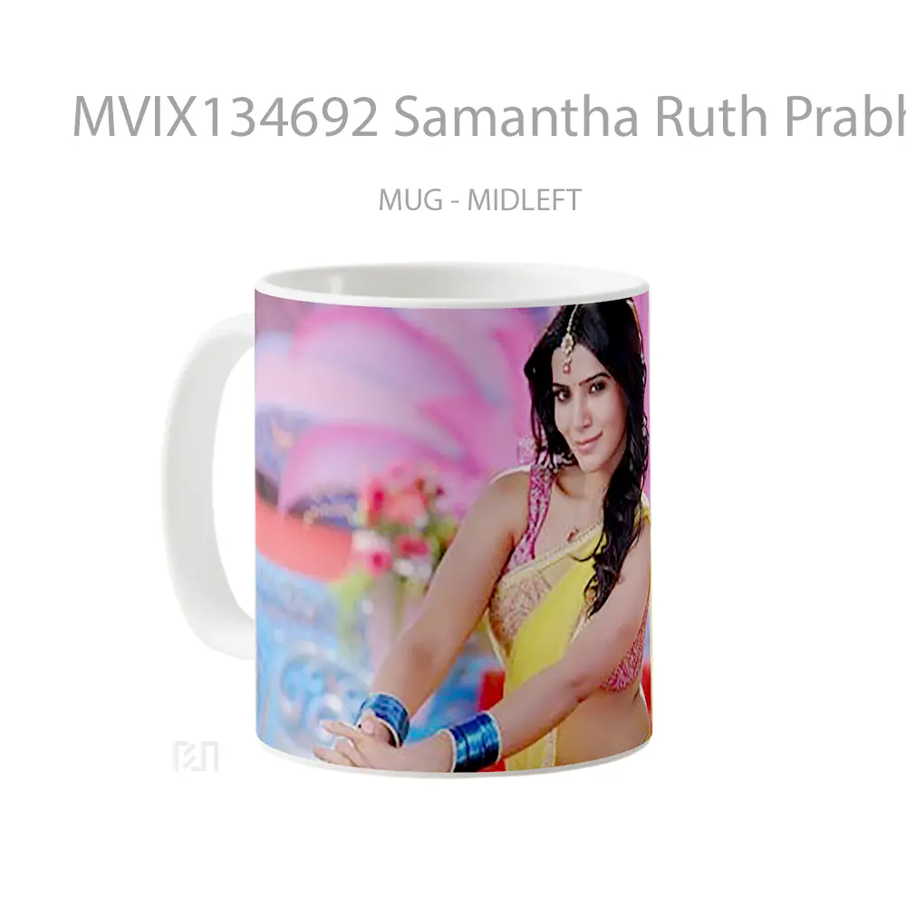 Mug Samantha Ruth Prabhu Gelas Keramik Unik - All-side / Desain