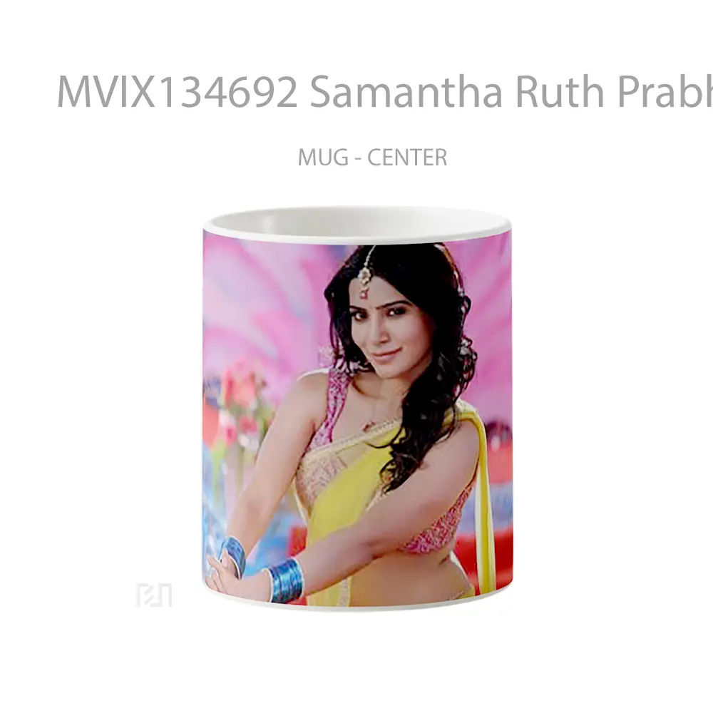 Mug Samantha Ruth Prabhu Gelas Keramik Unik