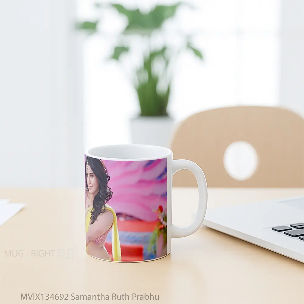 Mug Samantha Ruth Prabhu Gelas Keramik Unik - All-side / Desain