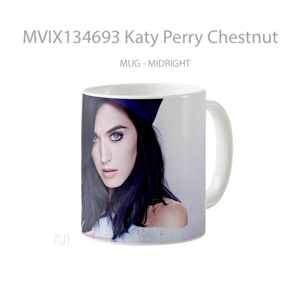Mug Katy Perry Chestnut Gelas Keramik Unik - All-side / Desain