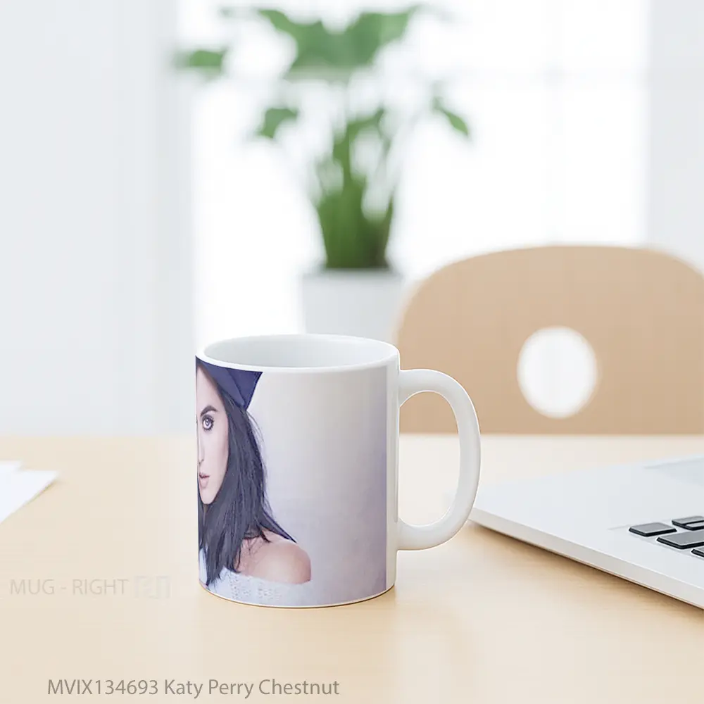 Mug Katy Perry Chestnut Gelas Keramik Unik - All-side / Desain