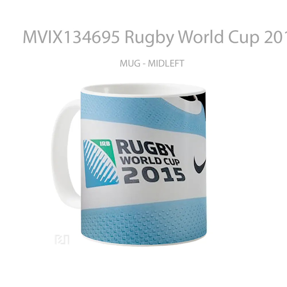 Mug Rugby World Cup 2015 Gelas Keramik Unik - All-side / Desain