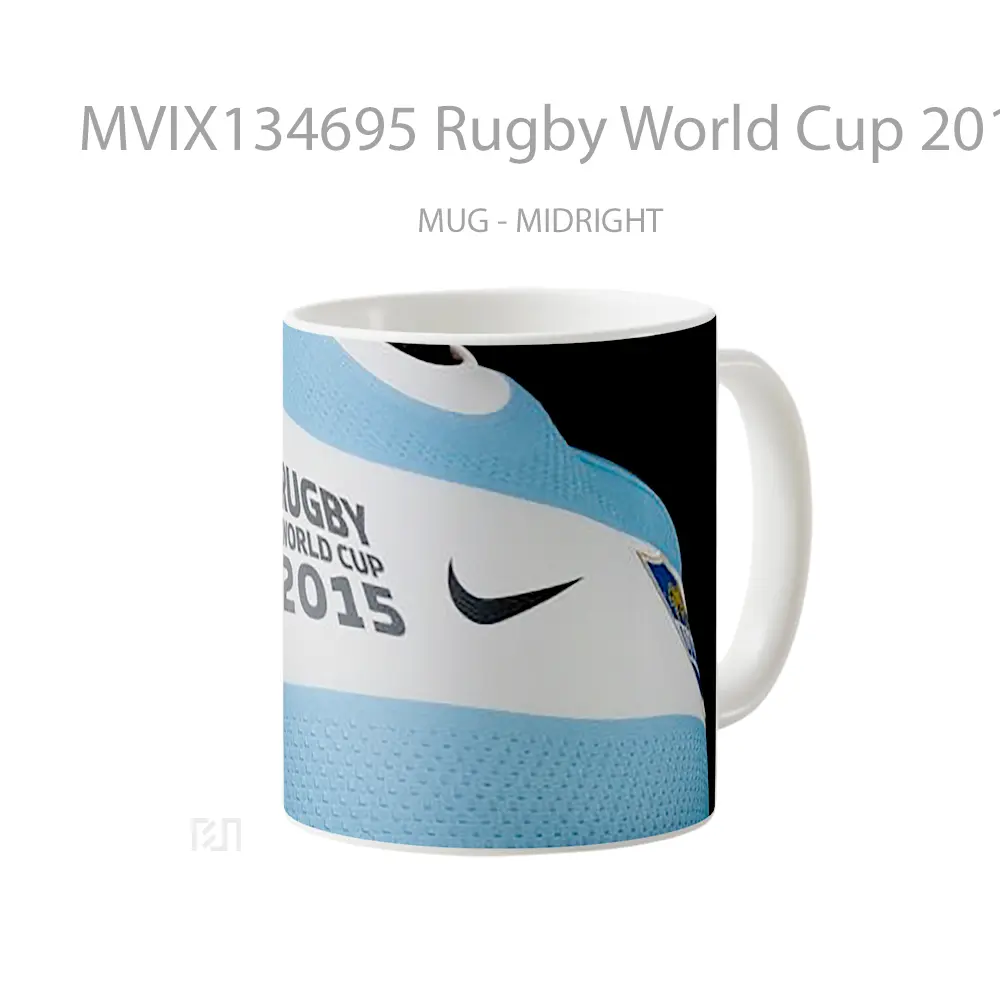 Mug Rugby World Cup 2015 Gelas Keramik Unik - All-side / Desain