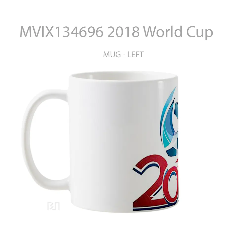 Mug 2018 World Cup Gelas Keramik Unik - All-side / Desain