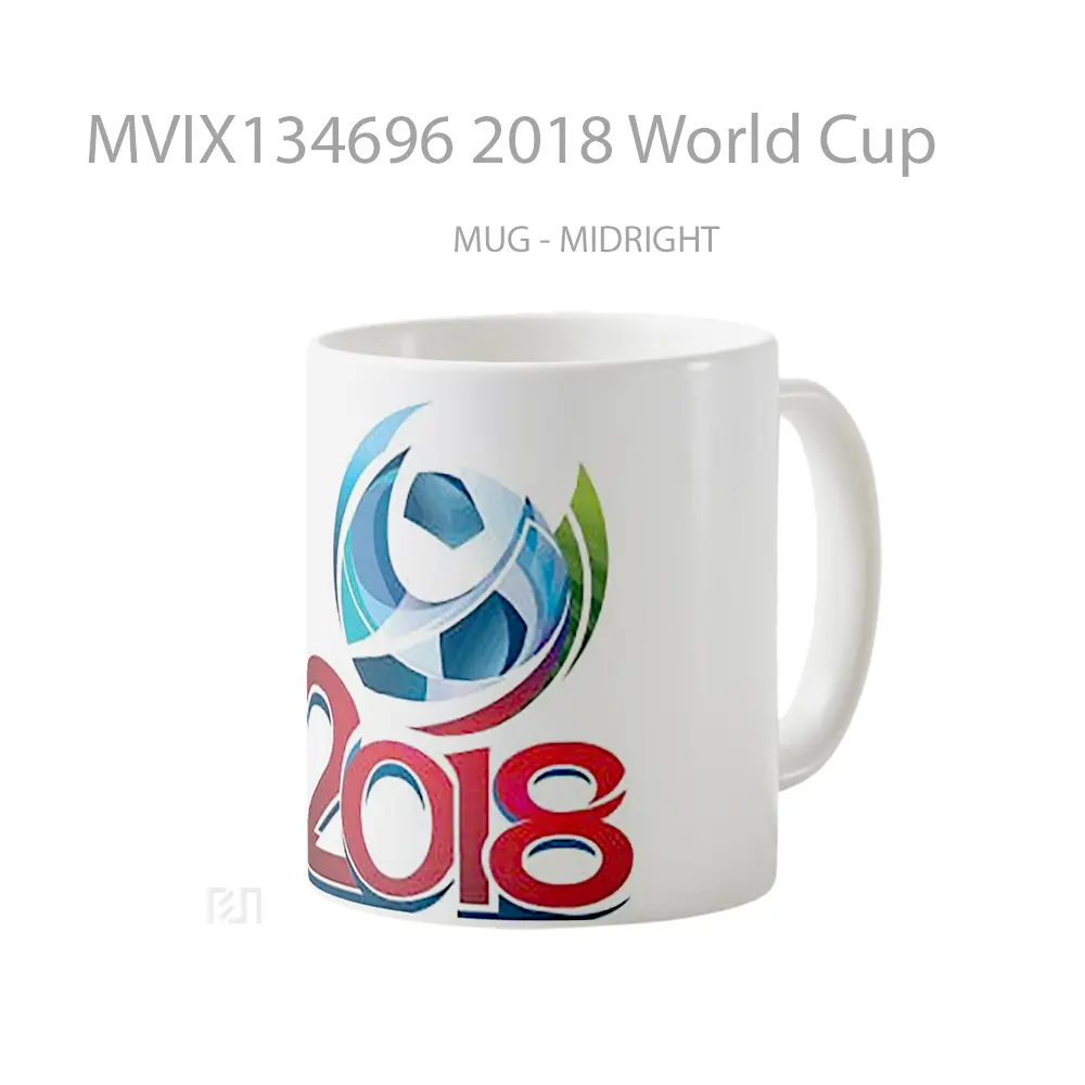 Mug 2018 World Cup Gelas Keramik Unik - All-side / Desain