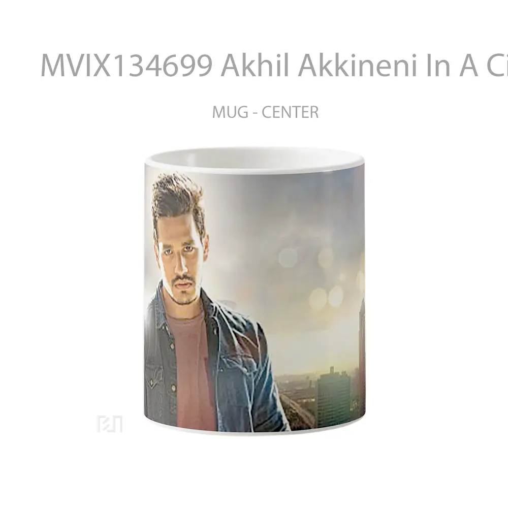 Mug Akhil Akkineni In A City Gelas Keramik Unik