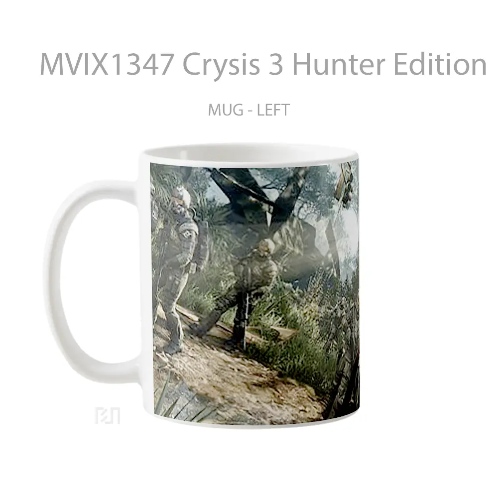 Mug Crysis 3 Hunter Edition Gelas Keramik Unik - All-side / Desain