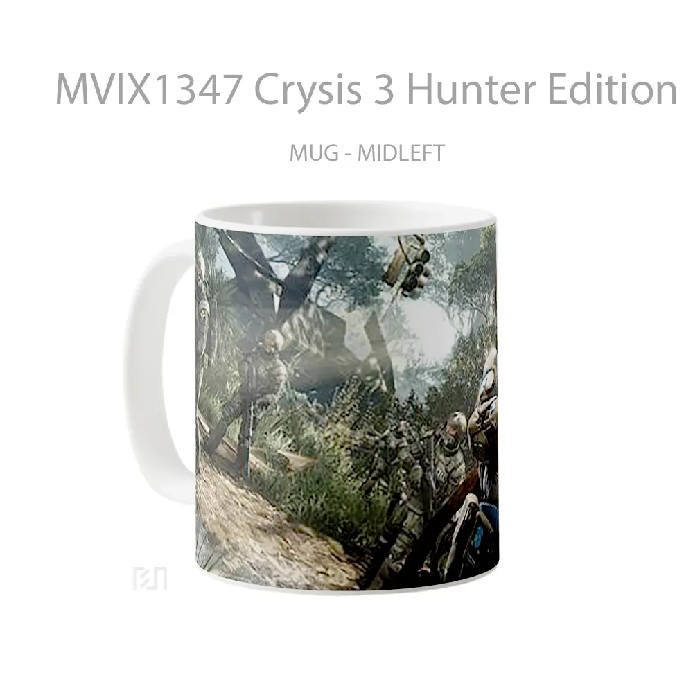 Mug Crysis 3 Hunter Edition Gelas Keramik Unik - All-side / Desain
