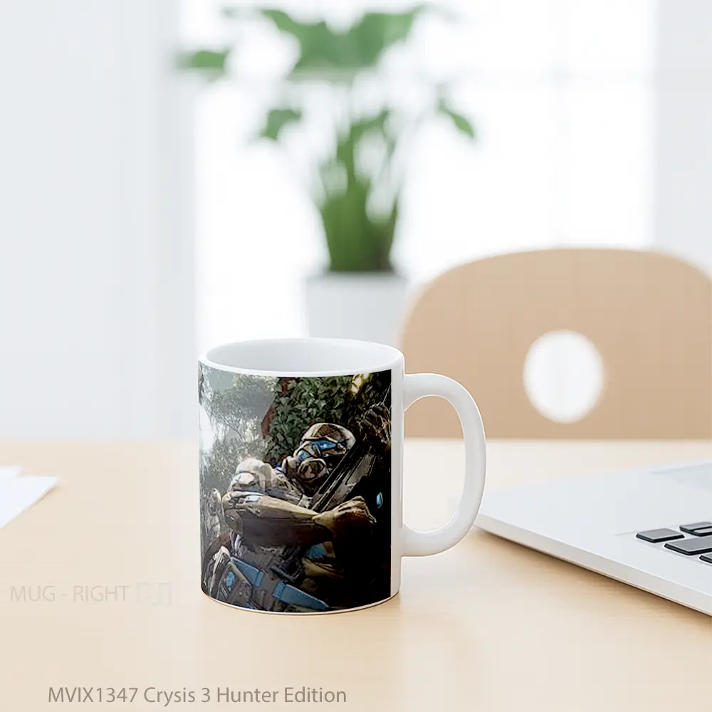 Mug Crysis 3 Hunter Edition Gelas Keramik Unik - All-side / Desain