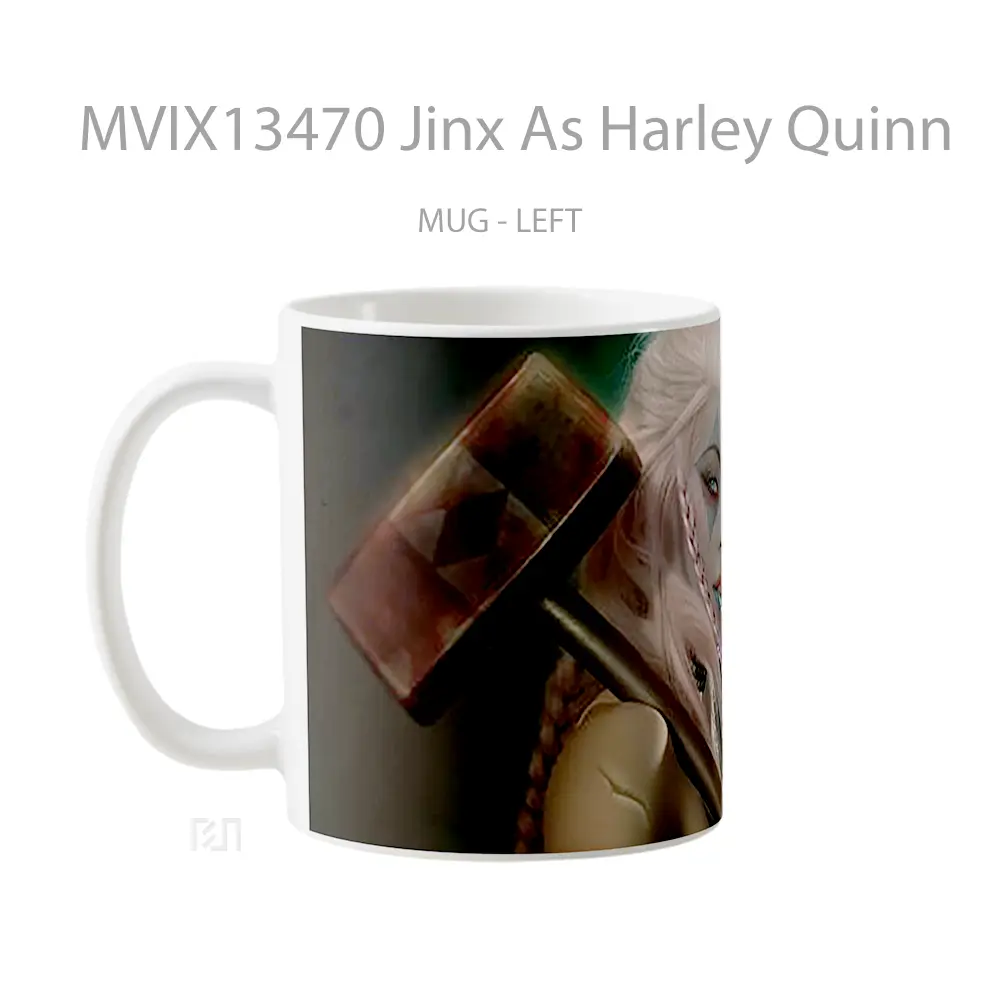 Mug Jinx As Harley Quinn Gelas Keramik Unik - All-side / Desain