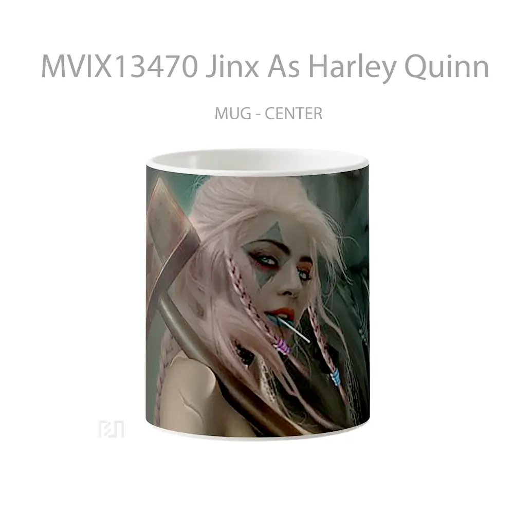 Mug Jinx As Harley Quinn Gelas Keramik Unik