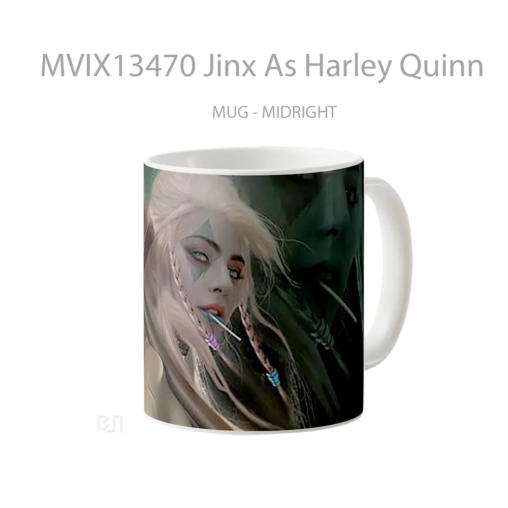 Mug Jinx As Harley Quinn Gelas Keramik Unik - All-side / Desain