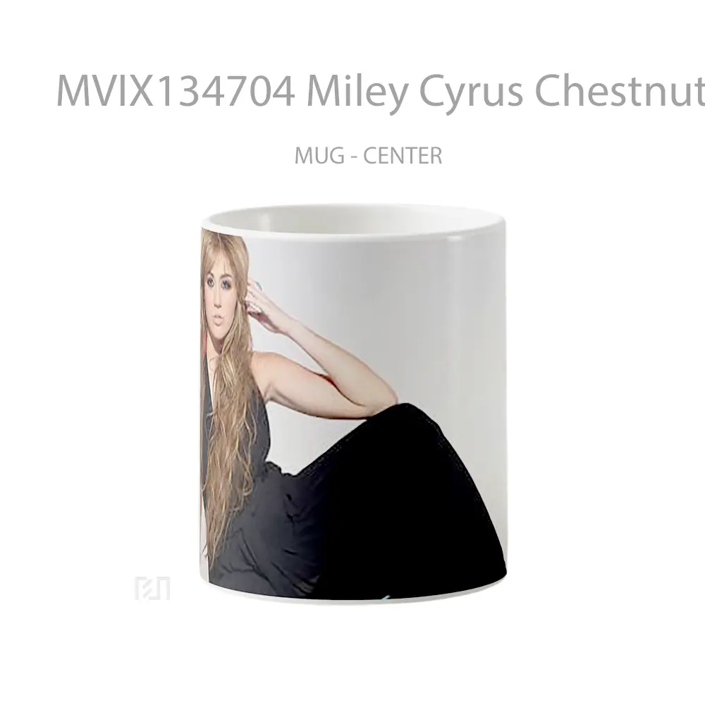 Mug Miley Cyrus Chestnut V2 Gelas Selebriti