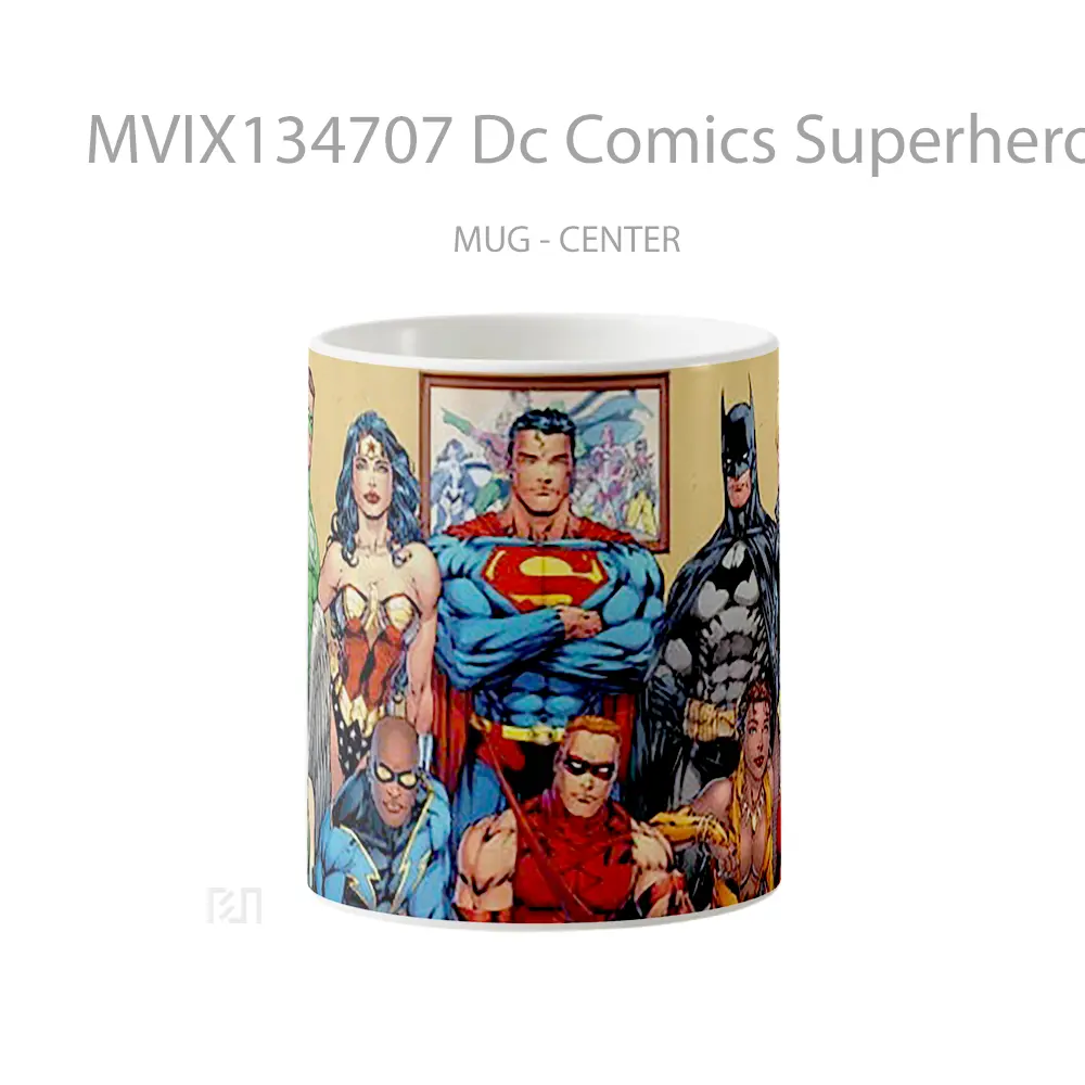 Mug Dc Comics Superheroes Gelas Superhero