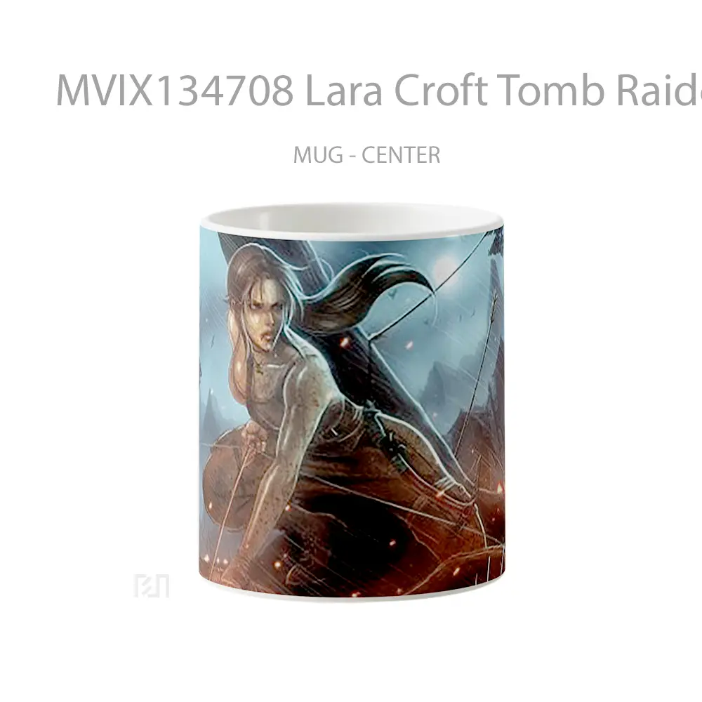 Mug Lara Croft Tomb Raider Reborn Gelas Keramik Unik