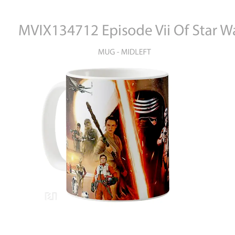 Mug Episode Vii Of Star Wars Gelas Star Wars - All-side / Desain