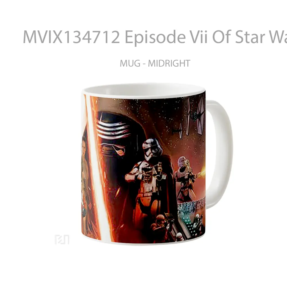 Mug Episode Vii Of Star Wars Gelas Star Wars - All-side / Desain