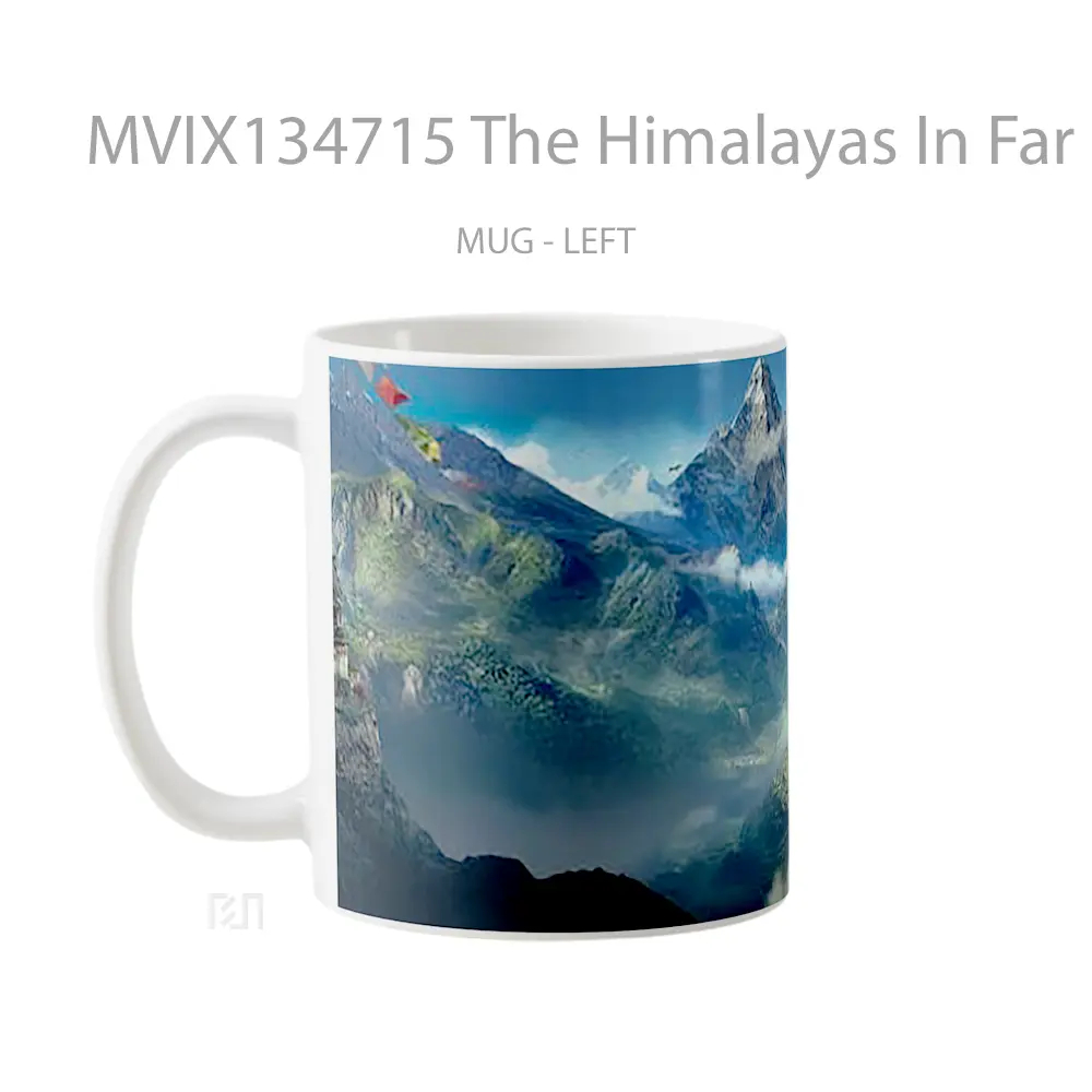 Mug The Himalayas In Far Cry Gelas Keramik Unik - All-side / Desain