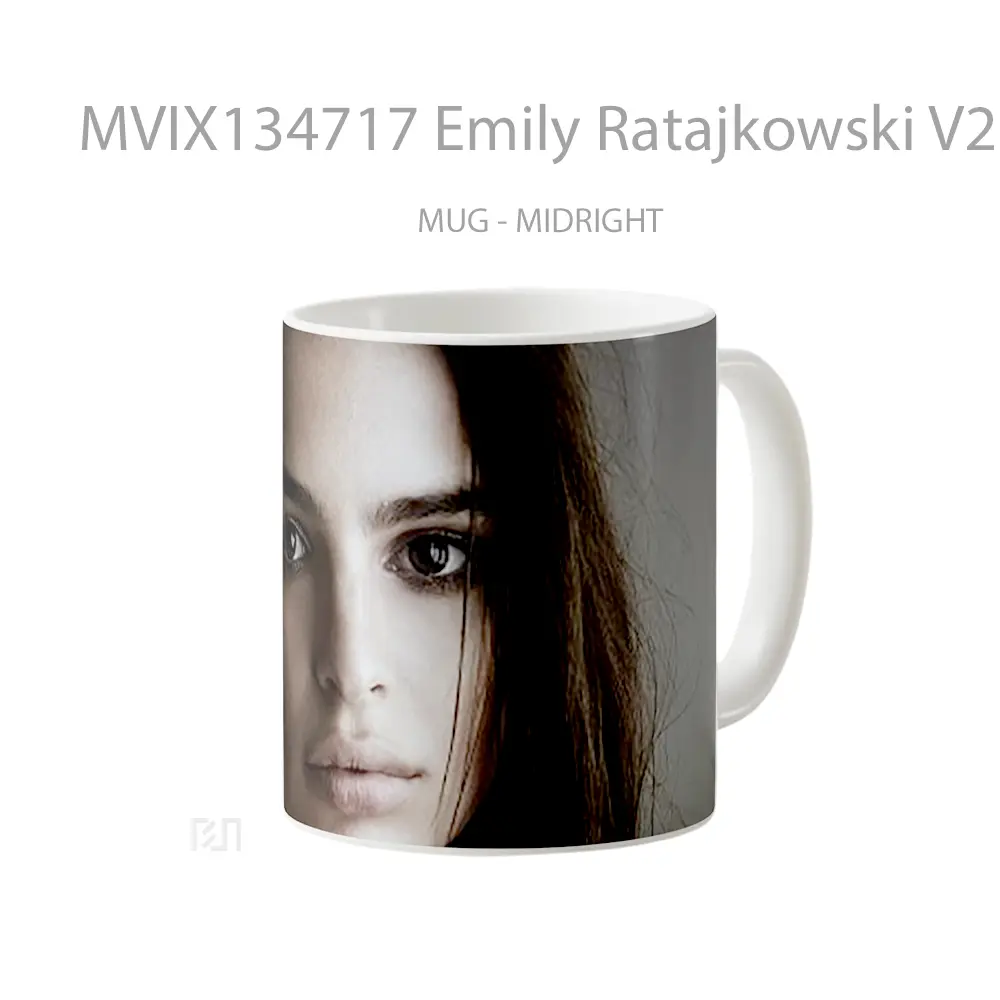 Mug Emily Ratajkowski V2 Gelas Keramik Unik - All-side / Desain