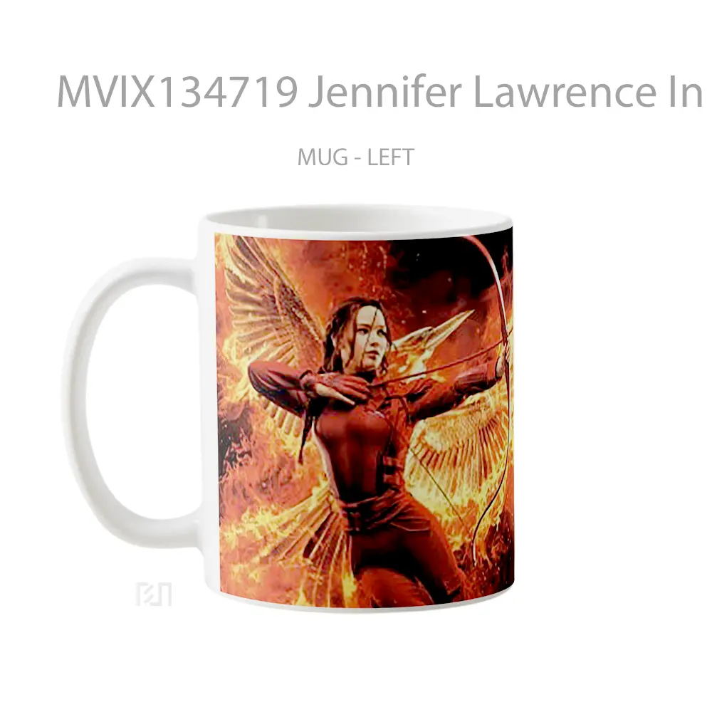 Mug Jennifer Lawrence In Mockingjay Gelas Keramik Unik - All-side / Desain