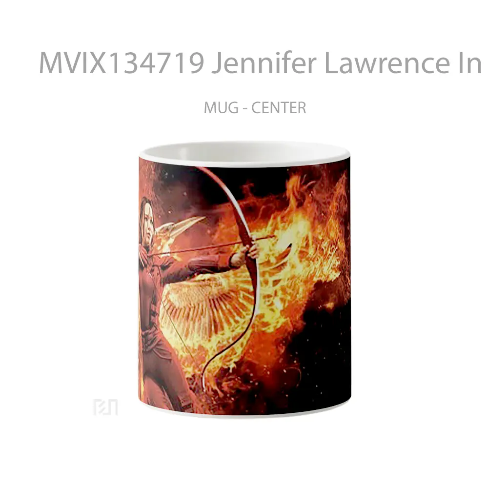 Mug Jennifer Lawrence In Mockingjay Gelas Keramik Unik