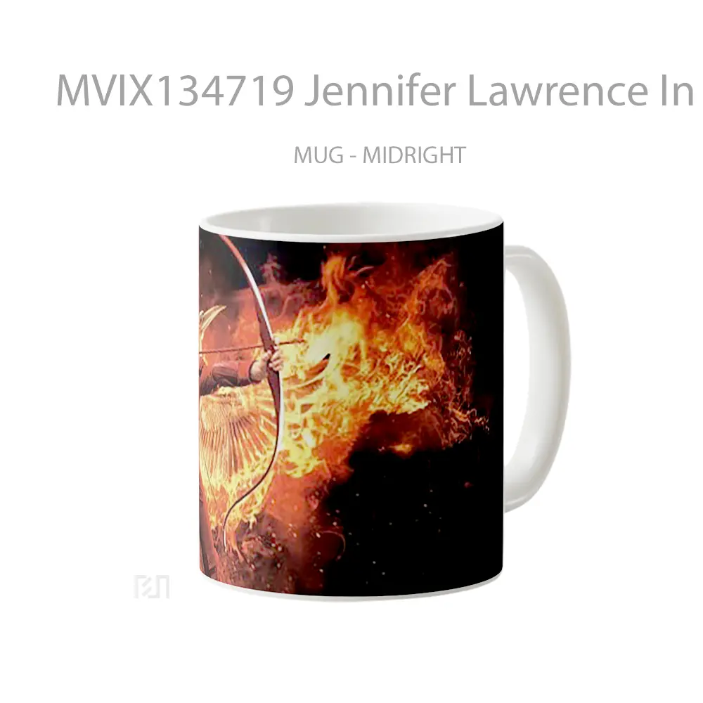 Mug Jennifer Lawrence In Mockingjay Gelas Keramik Unik - All-side / Desain