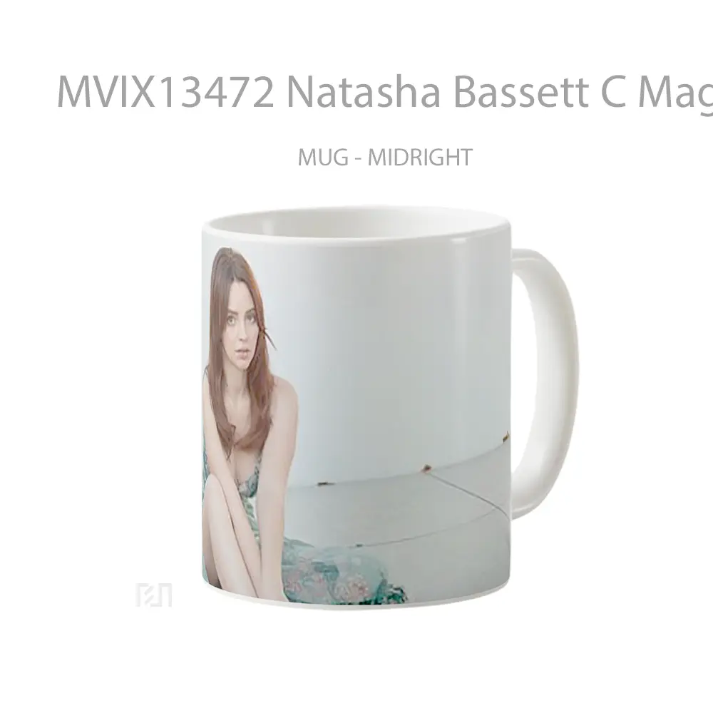 Mug Natasha Bassett C Magazine Gelas Keramik Unik - All-side / Desain
