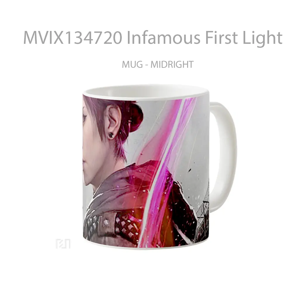 Mug Infamous First Light Gelas Keramik Unik - All-side / Desain