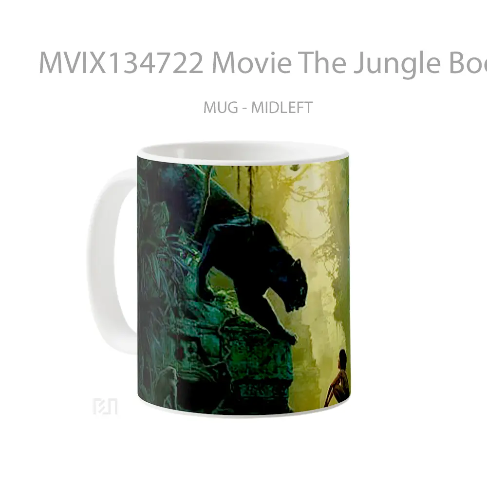 Mug Movie The Jungle Book 2016 Gelas Keramik Unik - All-side / Desain