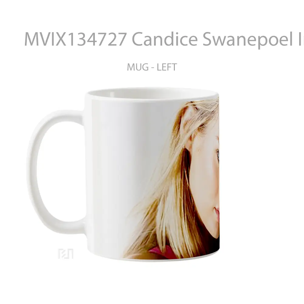 Mug Candice Swanepoel In An Almoada Gelas Keramik Unik - All-side / Desain
