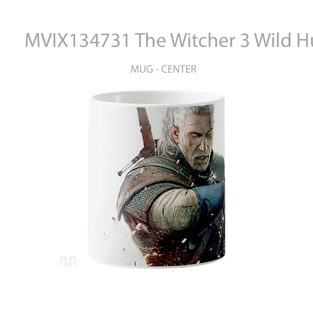 Mug The Witcher 3 Wild Hunt Gelas Keramik Unik