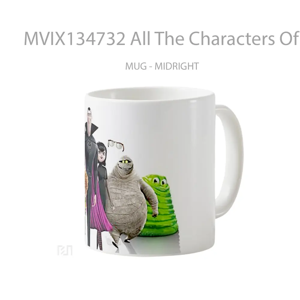 Mug All The Characters Of Hotel Transylvania 2 Gelas Keramik Unik - All-side / Desain